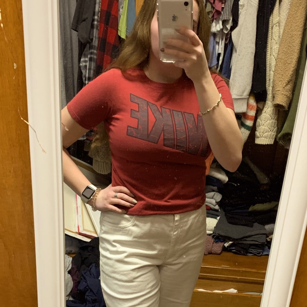 Nike vintage look tee